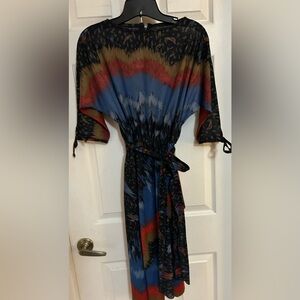 Vintage 1960’s Mary Martin Florida multicolored dress size 6